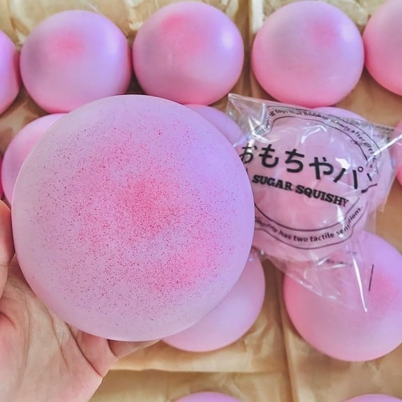 Sticky Bread Slow Rising Squishy Taba Squishy Stress Balls ADHD Fidget Toy Calming Tactile Sensory Tool Perfect Party Favor Gift for Adults Stress Relief & Focus Boost