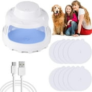 Sticky Dome Flea Bed Bug Trap with 10 Glue Discs. Odorless Cleaner and Flea Killer Trap Pad (Flea Trap)