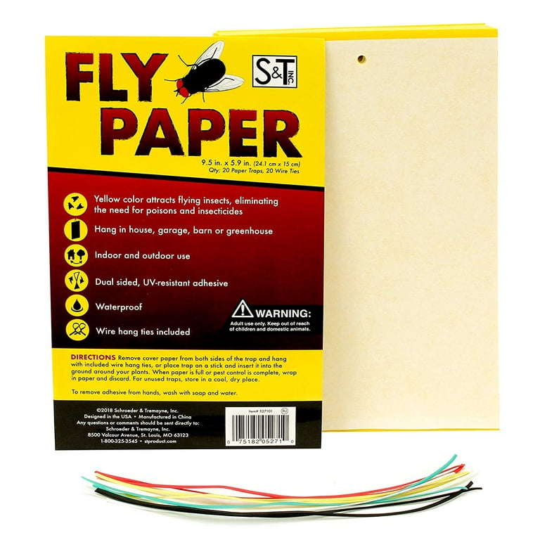Sticky Dual Sided Fly Paper
