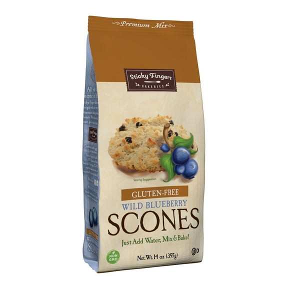 Sticky Fingers Bakeries Blueberry Gluten Free Scone 14 oz.