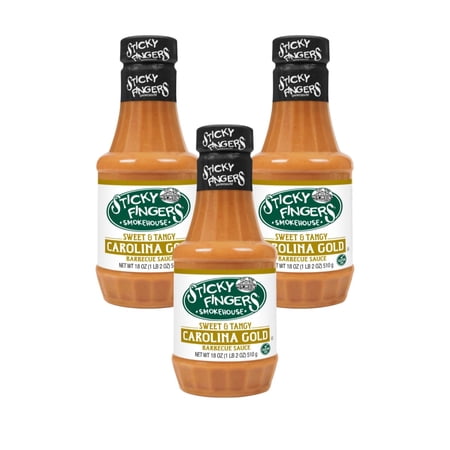Sticky Fingers Classic Barbecue Sauce, 18 oz (pack of 3)