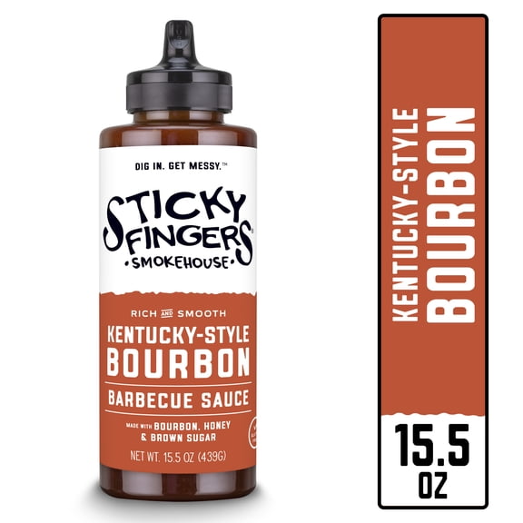 Sticky Fingers Smokehouse Kentucky Style Bourbon Barbecue Sauce 15.5 oz