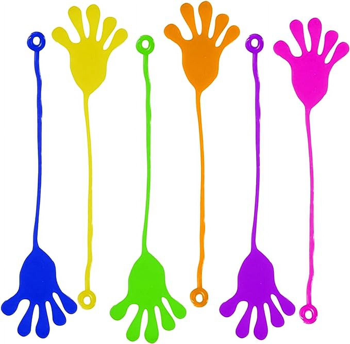 Sticky Hands for Kids 25 Pcs Slappy Hands Stretchy Toys 7 Inch