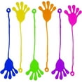 thumbnail image 1 of Sticky Hands for Kids - 25 Pcs Slappy Hands - Stretchy Toys - 7 Inch Sticky Hand - Sensory Toys - Party Favors for Kids, 1 of 6