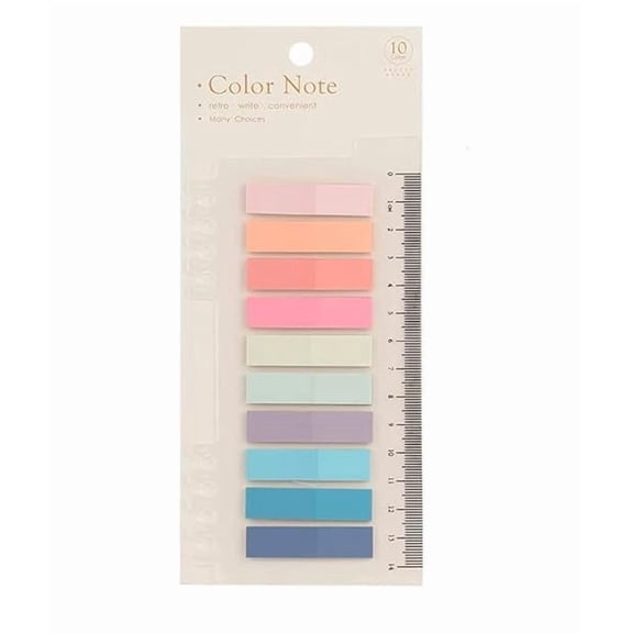 Sticky Index Tabs For Annotating Books Page Markers, Transparent Sticky Notes - 1 Packs