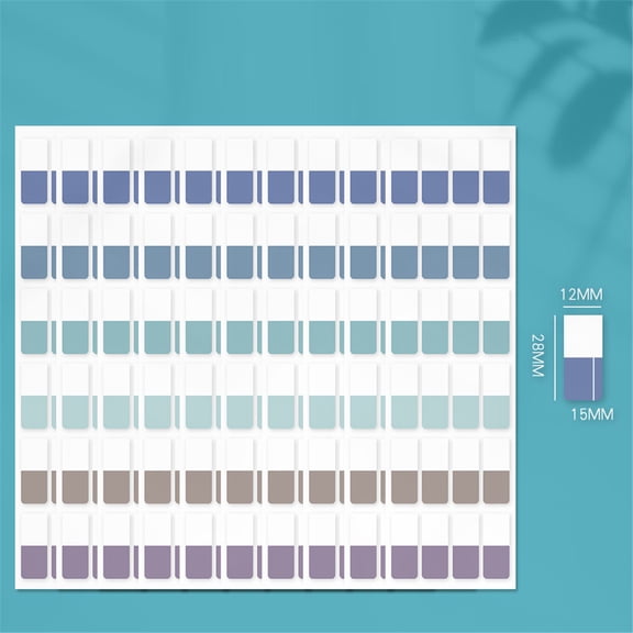 Sticky Index Tabs Page Markers Transparent Highlight Sticky Note Bookmarks Memo
