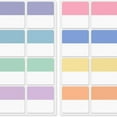 thumbnail image 1 of Sticky Index Tabs,  Pastel Sticky Tabs for Notebooks, Page Markers, Page Tabs for Binders, Page Tabs Sticky Tabs for Books, Notebook Tabs, Book Sticky Tabs for Notebooks, 1 of 6
