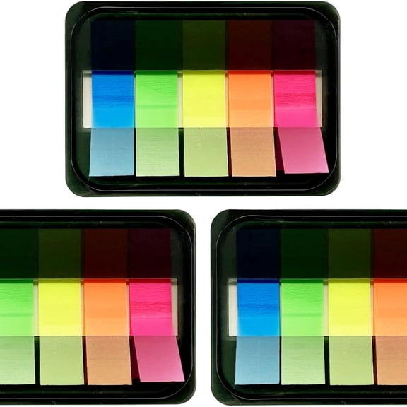 Sticky Index Tabs, Transparent Sticky Page Markers Notes, Book Markers, Sticky Note Tabs, Page Tabs, Label Stickers, Small Pop Up Post Tabs Flags Stickers