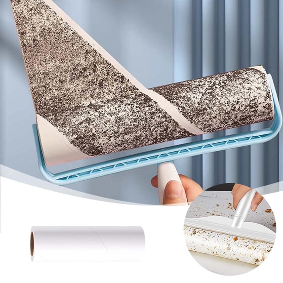 Sticky Lint Roller Hair Remover Paper Roll Replacement for Pet Clothes Fabric Cleaning