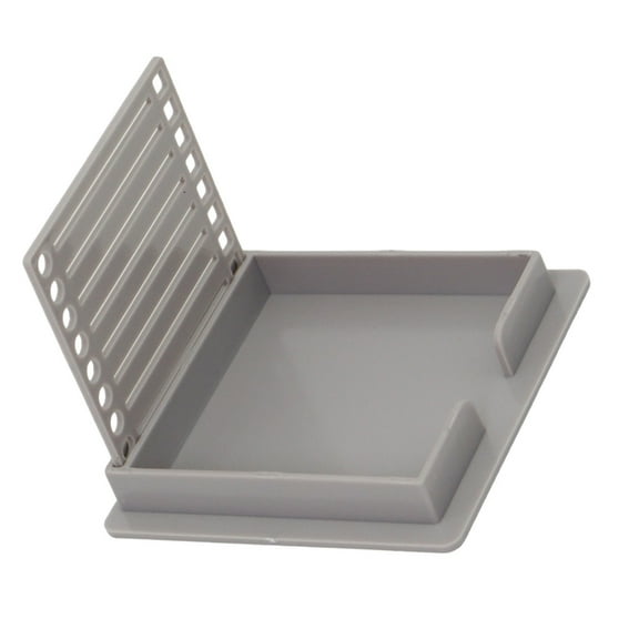 Sticky Note Holder Memo Pad Organizers Sticky Note Stencil Portable Note Organiser Notepads Dispenser with Stencil