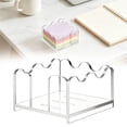 thumbnail image 1 of Sticky Note Holder,Scalloped Acrylic Post It Note Holder 3"x3" Clear Sticky Note Holder Dispenser for Classroom, Desk Organizer Accessories for Dorm Room,Office Supplies(1Pcs), 1 of 9