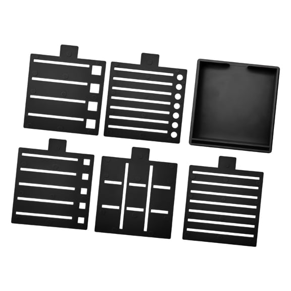 Sticky Note Stencil Includes Base And Templates For Organized Memo Note Pad