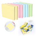 thumbnail image 1 of Sticky Note a Sticky Notes 7.6X7.6Cm Self Stick Notes Bright Colors Sticky Notes Student Paper Self Adhesive Note Paper Square (Pastel), 1 of 9