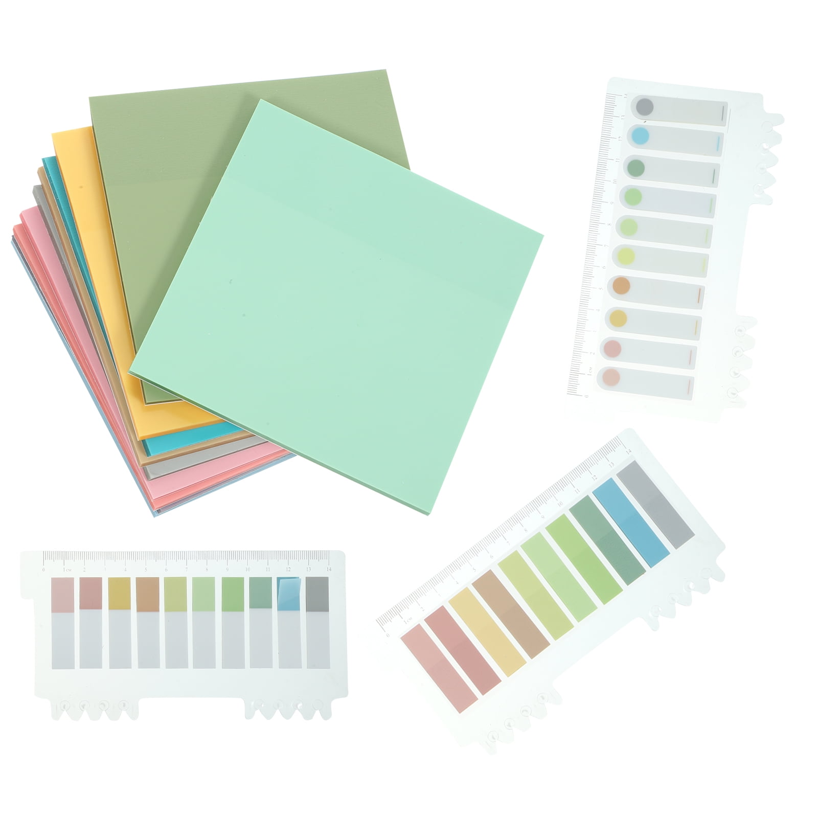 Sticky Notepad Memo Notepads Binder Tabs Translucent Book Stickers