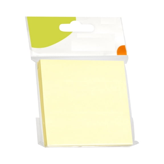 Sticky Notes 3X3 Inch,Self-Stick Pads,Small Paper Sticky Notes,Light Colors Square Sticky Notes,Adhesive Memo Pad,Self-Stick Pads and Daily Life Organization,Easy To Post for Home Office,Yellow
