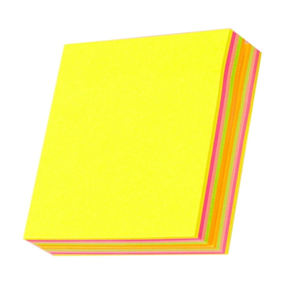 Sticky Notes, Colored Sticky Notes Pads, Square Self-Stick Pads – 2.99X2.99 Inch, 100 Sheets/Pad, Strong Adhesive Memo Pads, Easy To Post for Home, Office, Notebook(Colorful)