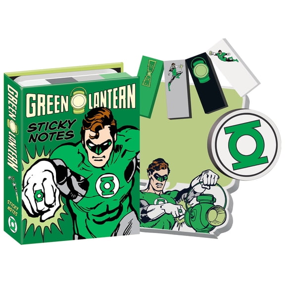 Sticky Notes - DC Comics - Green Lantern Memo Stationery New 4205