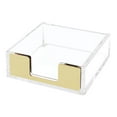 thumbnail image 1 of Sticky Notes Holder Office Supplies Storage Acrylic Note Post Dispenser M9 S2T8, 1 of 1