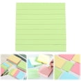 thumbnail image 1 of Sticky Notes Index Cards (3" x 3") - Double-Sided Ruled & Blank Notecards with Adhesive Back, Soft-Color Flashcards for Studying, To-Do Lists & Office, 1 of 3