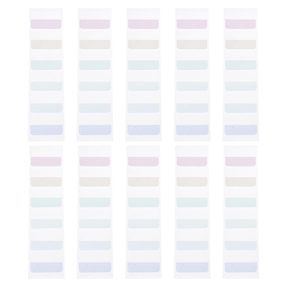 Sticky Notes Indexes Tabs Page Markers Small File Tabs Book Markers Bright Colors Page Indexes Sticker, Writeable Labels