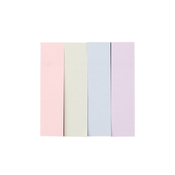 Sticky Notes, Light Colors Sticky Notes, Self-Stick Pads – Small Self-Stick Pads, 100 Sheets/Pad, Strong Adhesive Stick Notes, Easy To Post for Home Office, Daily Life Organization(100 Seetsx4)