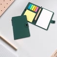 thumbnail image 1 of Sticky Notes Pad With Pen Set - Button Design Self Stick Memo Notepad, Strong , Waterproof Cover, 5 Colors, 15.3x10cm, Office Planner Journal, 1 of 6