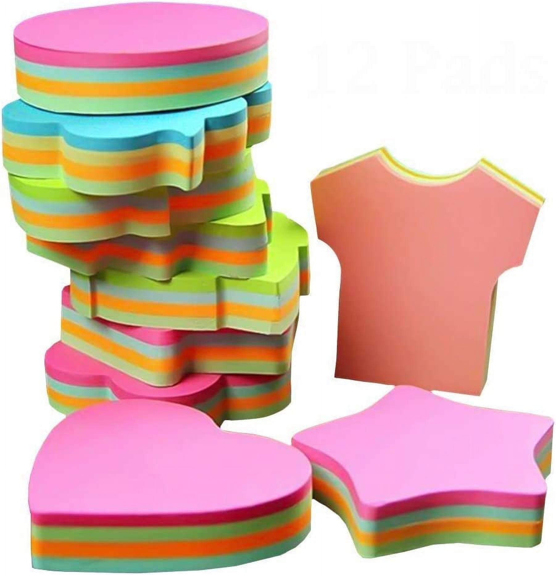 Sticky Notes,SelfAdhesive SelfStick Removable Sticky Notes 6 Pads