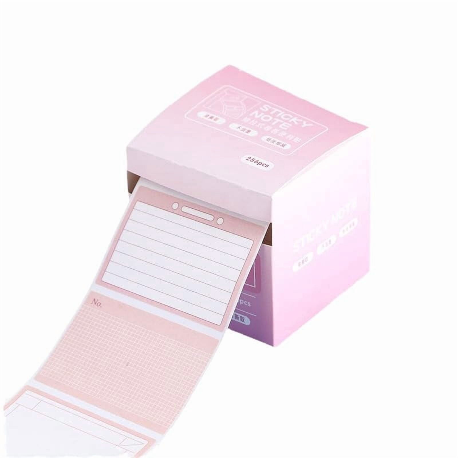 Sticky Notes Set– 256 Pcs Pull-Out Sticky Notes Set With Dispenser ...