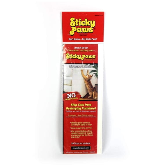 Sticky Paws Furniture Strips - 24 Strips