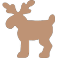 thumbnail image 1 of SHAPES ETC. Sticky Shape Notepad - Deer, 1 of 2