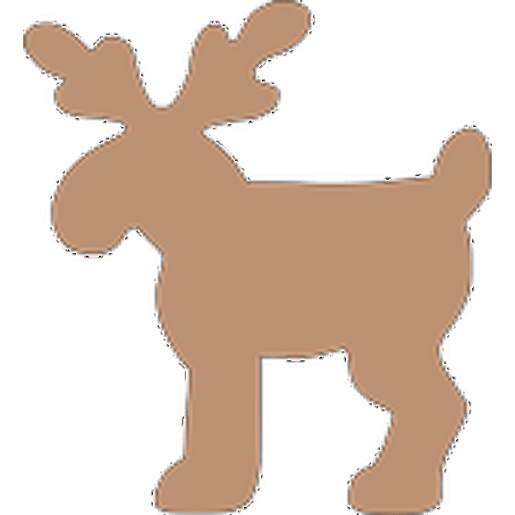 SHAPES ETC. Sticky Shape Notepad - Deer