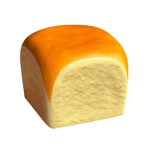 Sticky Slow Rising Squishing Bread, Yellow Bread Squeeze Toys, Realistic Food Squishies Relief Fidget Toys