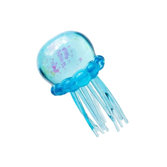 Sticky Slow Rising Squishing Jellyfish Jelly, Jellyfish Jelly Squeeze Toys, Realistic Squishies Relief Fidget Toys (Purple)