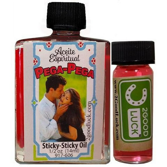 Sticky - Sticky Spiritual Oil With 1 Dram Perfume Set / Aceite Espiritual Pega Pega