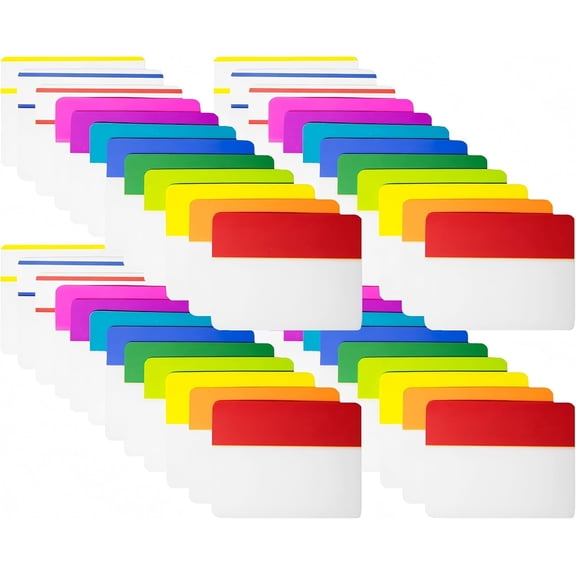 Sticky Tabs 960 Pcs 2 Inch, Book Tabs, Annotation Tabs, Tabs for Notebooks, Removable Adhesive Flags Ultra for File, Binder, Folder, School, Office, College