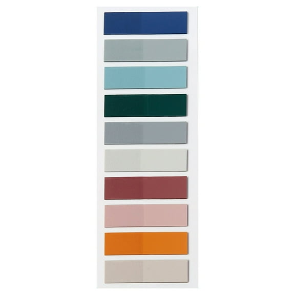 Sticky Tabs for Annotating Books, Furenl Colored Note Tabs | Translucent Book Tabs, Annotation & Index Markers, Error Markers for Books & Notebooks, Clear Sticky Notes for Binders