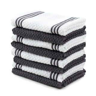 100% Cotton Dish Cloth Wash Cloth Hand Towel Set of 8 or 16 Kitchen  Bathroom Linens Cleaning, 1 unit - Kroger