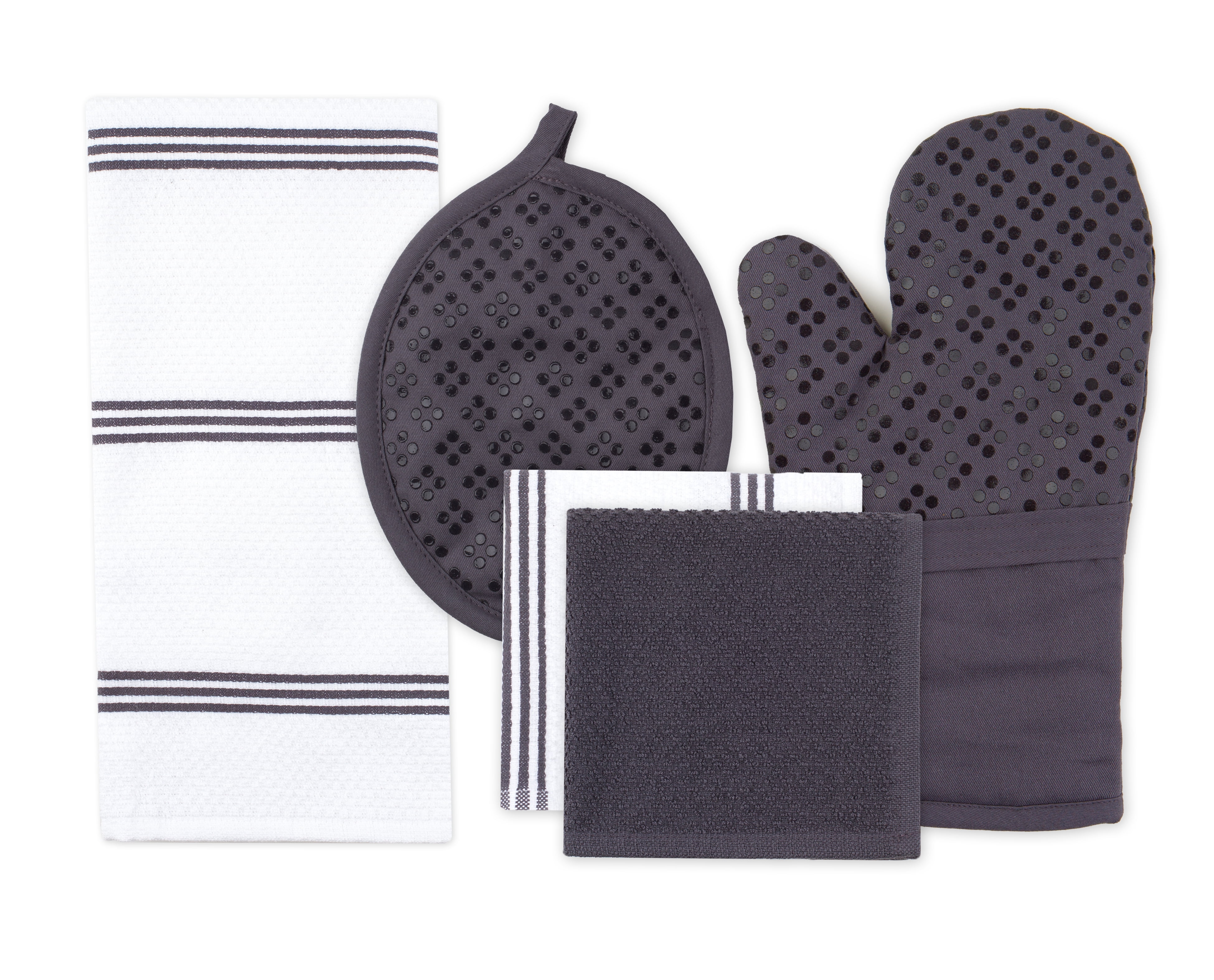 Robin Print Double Oven Gloves - oven mitt - pot holder - Christmas -  kitchenware - kitchen textiles - baking mitts - patterned