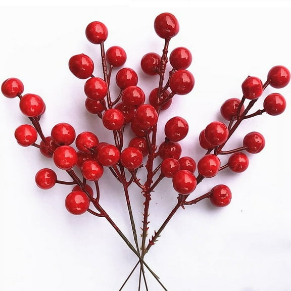Sticky fruit branch simulation foam cranberry household decoration products cranberry string