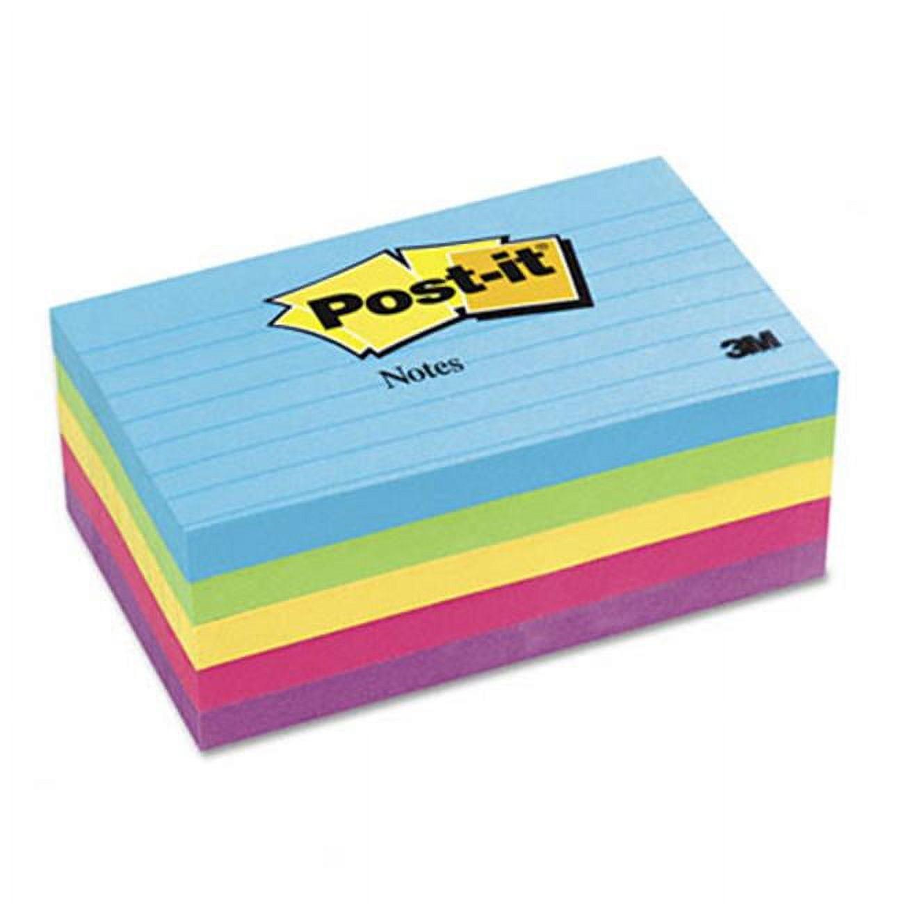 Sticky note Notes Ultra Color Notes 3 x 5 Five Colors 5 100Sheets Pads/Pack