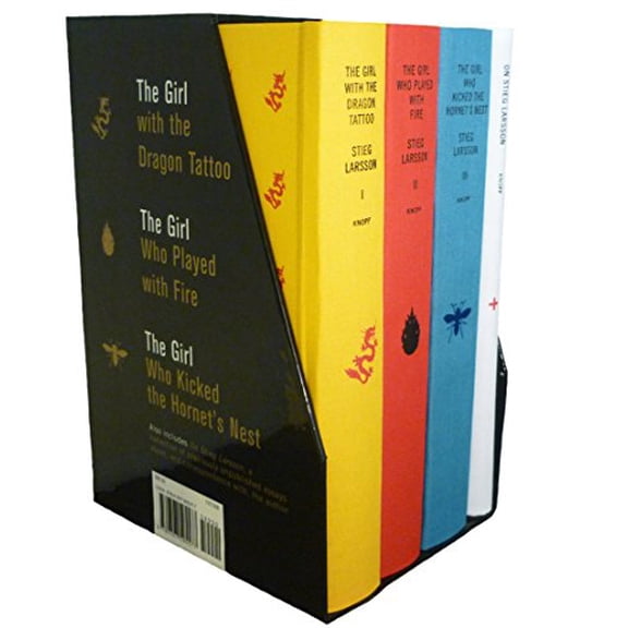 Pre-Owned Stieg Larsson's Millennium Trilogy Deluxe Box Set: The Girl with the Dragon Tattoo, the Girl Who (Hardcover) by Stieg Larsson