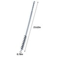 thumbnail image 1 of Stiff Bristle Washing Machine Cleaning Brush with Long Handle for Drum and Crevice Cleaning 23.62 in, 1 of 6