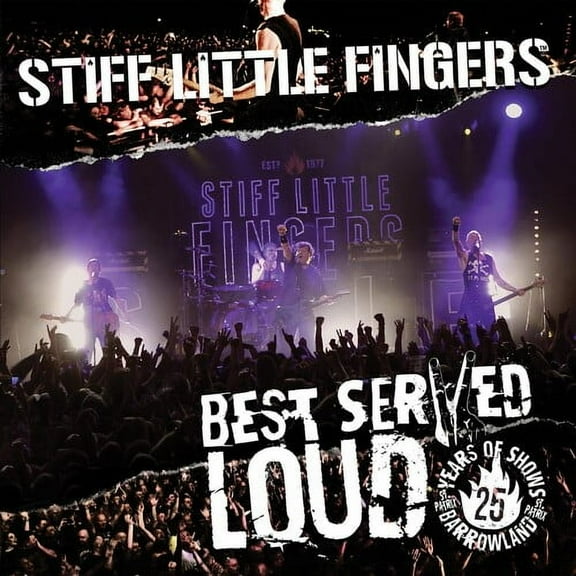 Stiff Little Fingers - Best Served Loud-Live At Barrowland - Rock - CD