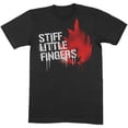 thumbnail image 1 of Stiff Little Fingers Unisex T-Shirt Graffiti (Large), 1 of 3