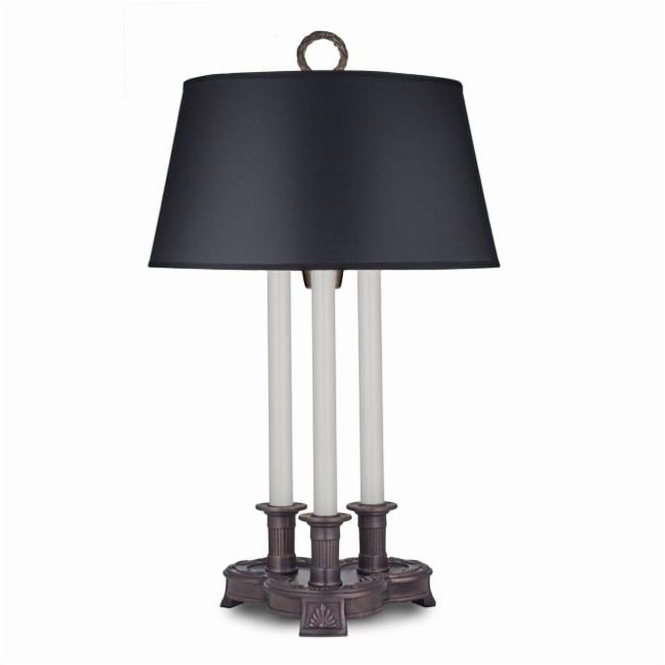 Stiffel DL-N7701-N7702-AOB 27 in. 3 Column Desk Lamp, Antique Old ...