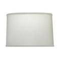 thumbnail image 1 of Stiffel ST188 18 x 19 x 12 in. Pearl Supreme Satin Hardback Drum Lamp Shade with Nickel Top Ring, 1 of 1