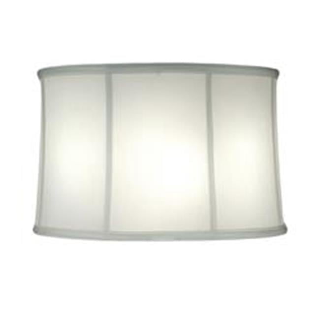 Stiffel ST3 15 x 16 x 10 in. Softback Drum Lamp Shade, Off White Camelot