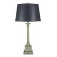 thumbnail image 1 of Stiffel TL-K54-N7685-SL 31 in. Silver Leaf Table Lamp with Black Opaque Silver Foil Shade, 1 of 1