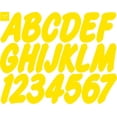 thumbnail image 1 of Stiffie Whip-One Yellow Crush Super Sticky 3" Alpha Numeric Registration Identification Numbers Stickers Decals for Sea-Doo Spark, Inflatable Boats, Ribs, Hypalon/PVC, PWC and Boats, 1 of 5