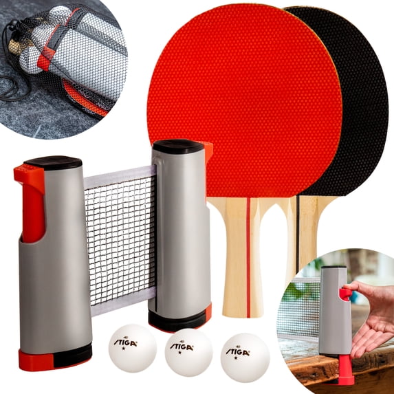 Stiga Retractable Table Tennis Net Set